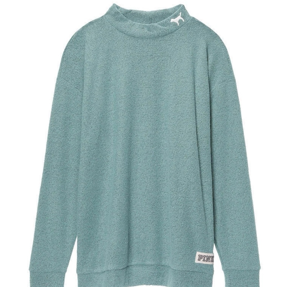 PINK Victoria's Secret Dusty Green Sweatshirt x small cute
